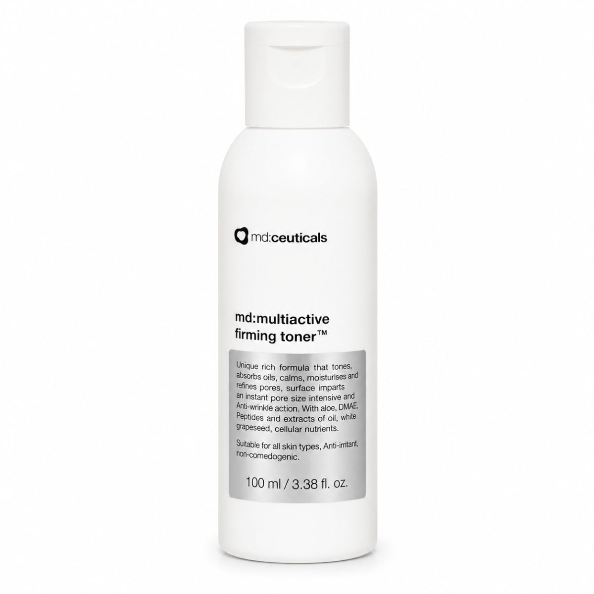 MD Ceuticals Multiactive Firming Toner 100ml MD Ceuticals Multiactive Firming Toner 100ml for toning and refreshing the skin.