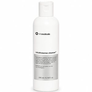 MD Ceuticals Ultrasense Cleanser 200ml gentle facial cleanser for all skin types.