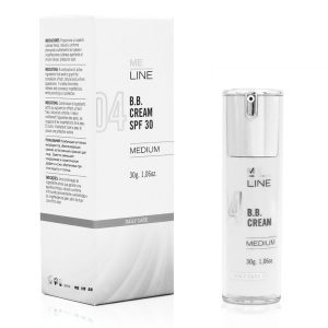 Me Line BB Cream Medium SPF 30 – brightening tinted moisturizer for sun protection and radiant skin.
