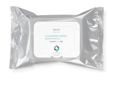 Obagi S.O. Cleansing Wipes pack – pre-moistened textured facial & neck cleansing wipes for all skin types
