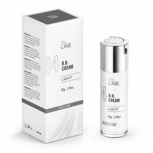 Me Line BB Cream Light SPF 30 — brightening tinted moisturizer with UV protection for fair skin.