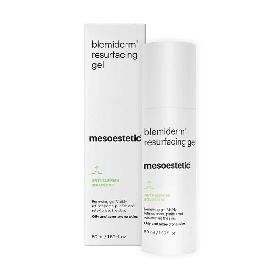 Mesoestetic Blemiderm Resurfacing Gel – Refining Mesoestetic Blemiderm Resurfacing Gel exfoliating acne gel