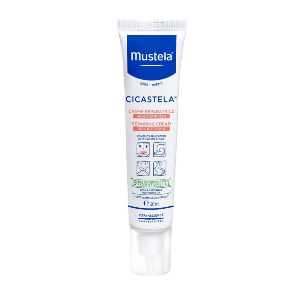 Mustela Cicastela Repairing Cream – gentle baby skin repair and protection