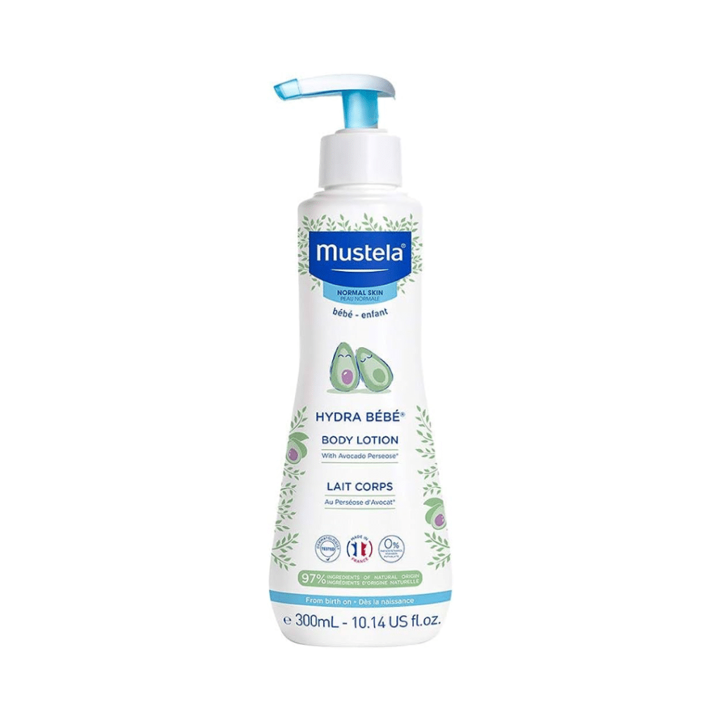 Mustela Hydra Bébé Body Lotion 300ml – daily hydration for baby’s delicate skin
