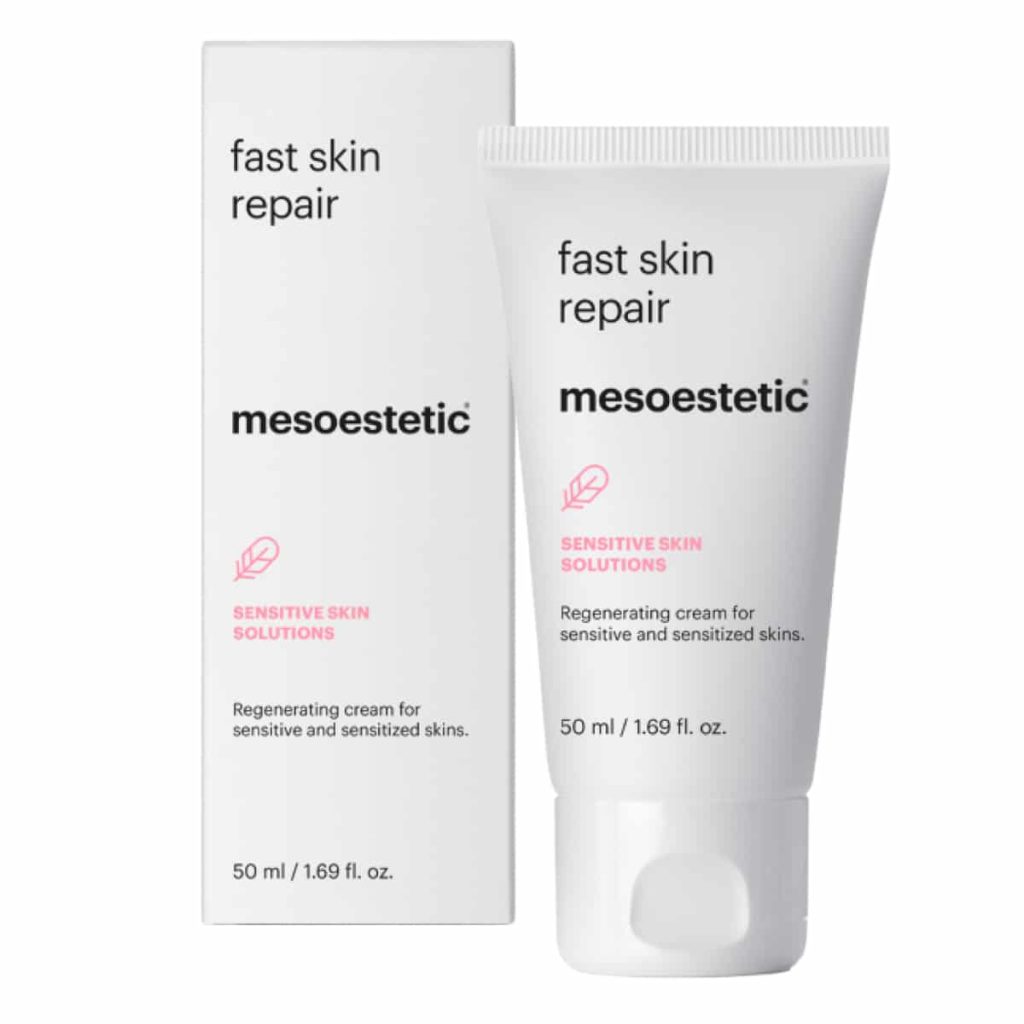 Mesoestetic Fast Skin Repair restorative post-procedure cream
