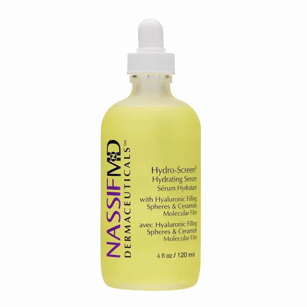 NassifMD Hydro-Screen Hydrating Serum with hyaluronic acid and ceramides