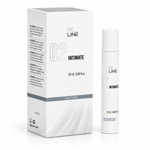 Me Line Intimate Gel — gentle brightening gel for intimate area care and post-treatment soothing.
