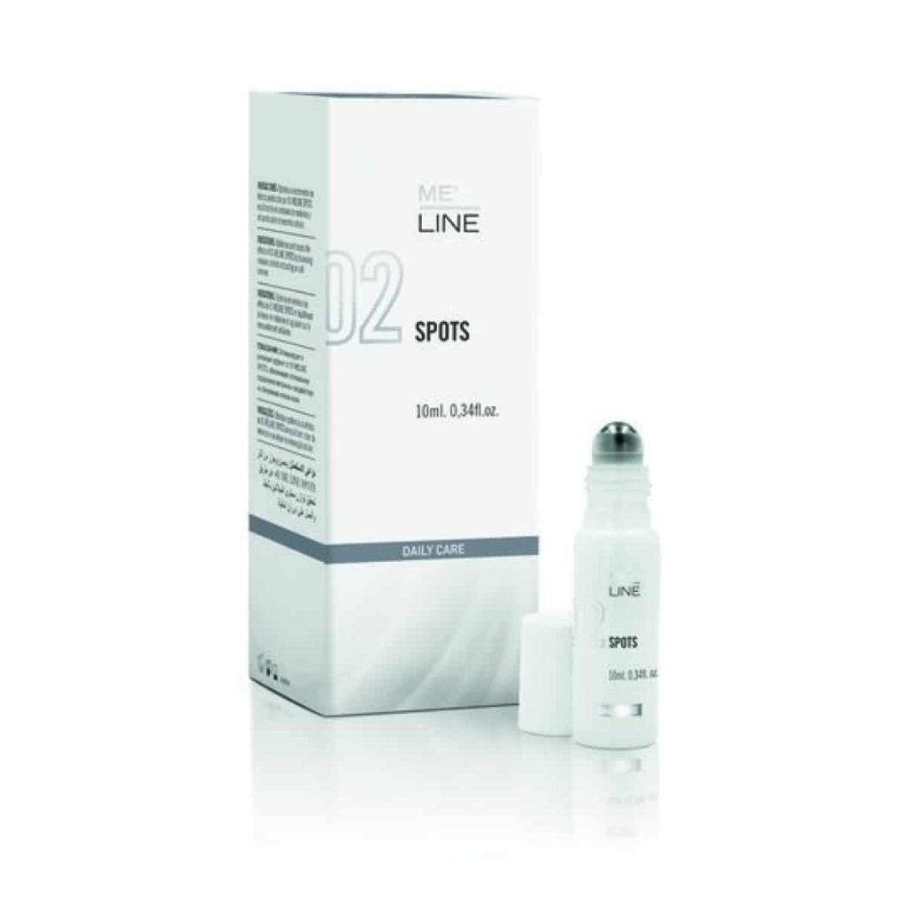 Me Line Spots Cream – advanced depigmenting treatment for dark spots and uneven tone.
