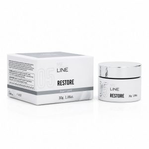Me Line Restore — post-procedure soothing and hydrating repair cream for sensitive skin.
