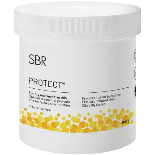 SBR Protect Cream 350g tub front view