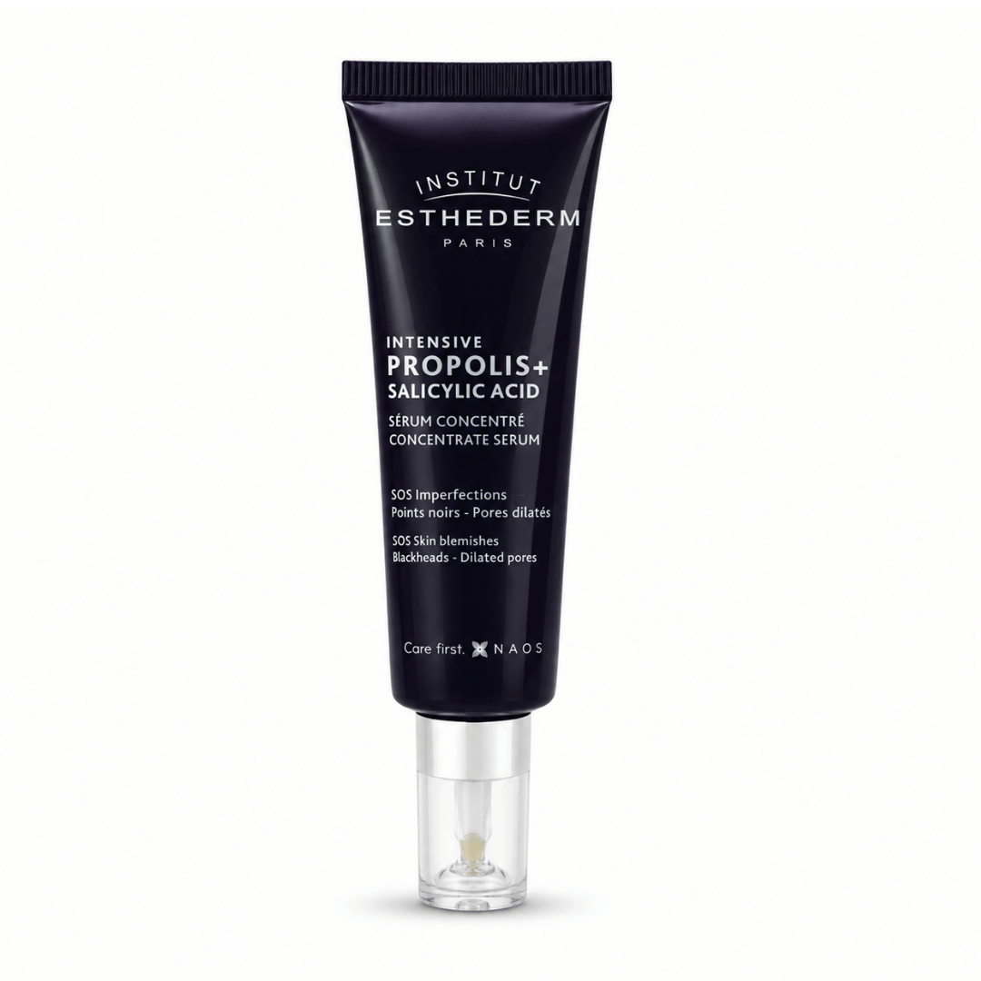 propolis+ salicylic Propolis-SA Serum — blemish-fighting propolis serum for adult acne and pore refinement, available at MD Dermoutlet.”