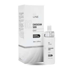 Me Line Caucasian Skin Day Cream — daily brightening moisturizer for even tone and hydration.