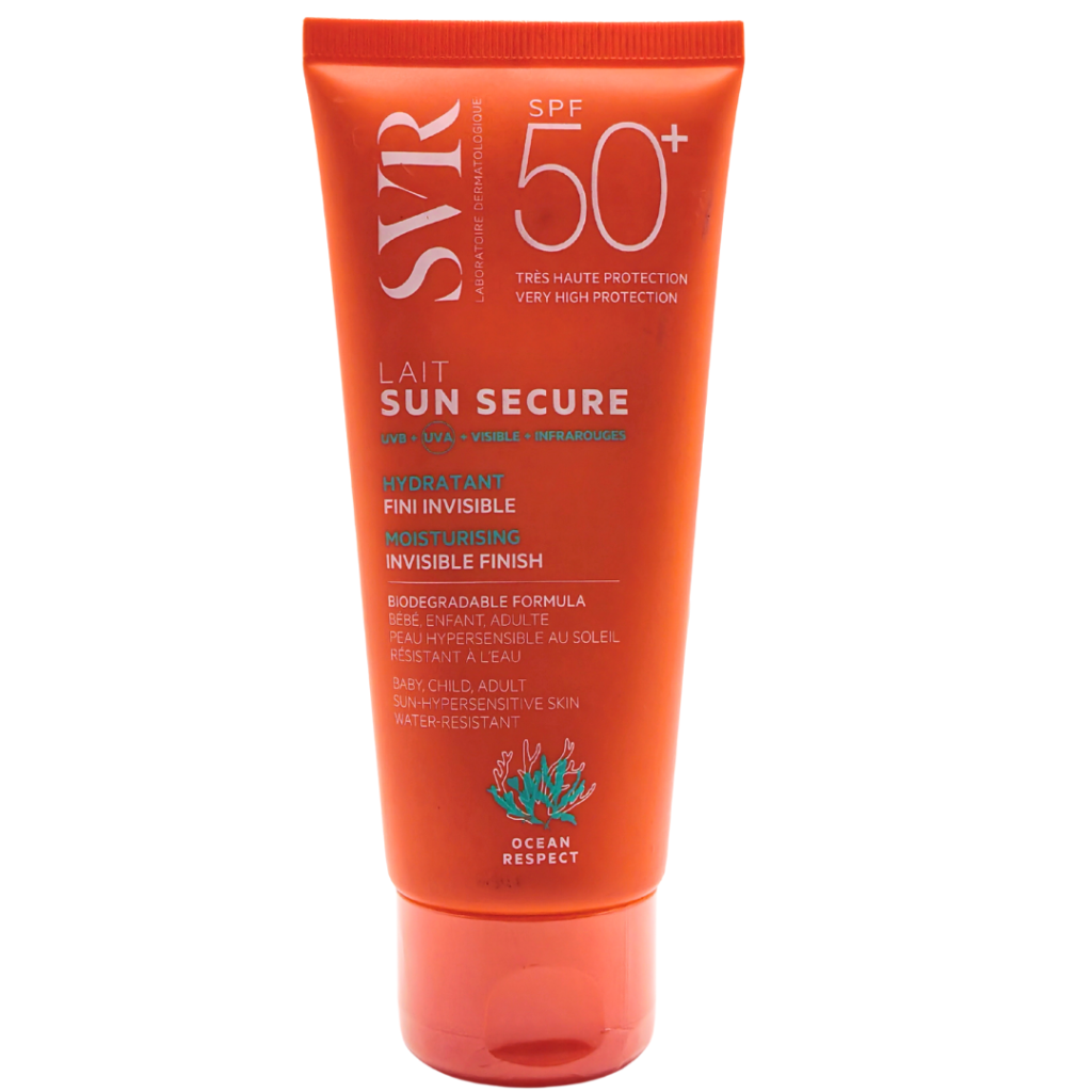 SVR Sun Secure Lait SPF50 tube front view