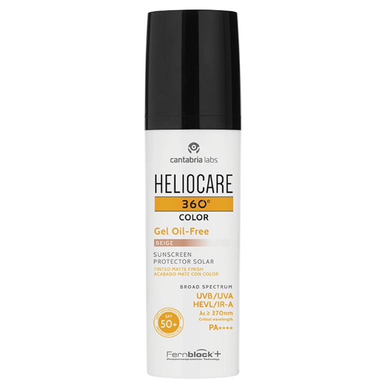 Heliocare 360 Gel Oil Free Beige SPF50 50ml