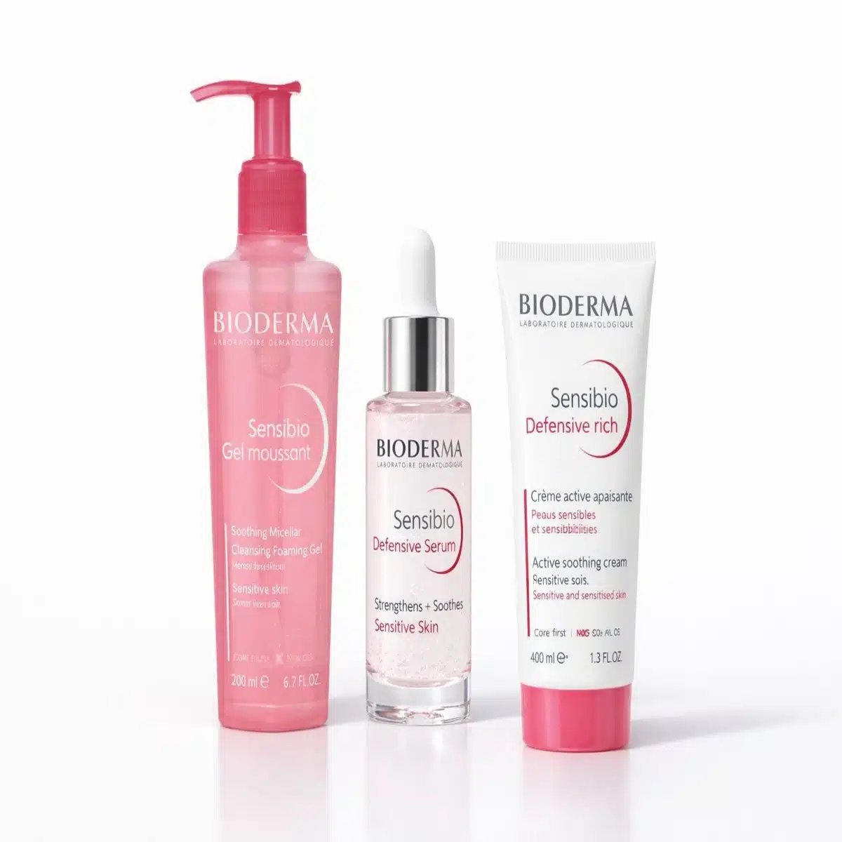 Bioderma Sensibio Sensitive Skin Trio-Hydrates And Calming