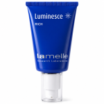 Lamelle Luminesce Rich 50ml brightening moisturiser for dry skin and pigmentation.