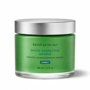 SkinCeuticals Phyto Corrective Masque calming botanical gel mask for redness, sensitive skin and post-procedure recovery