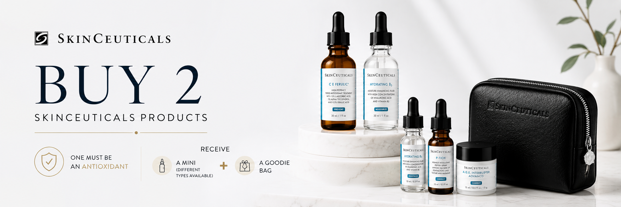 SkinCeuticals promo banner