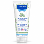 Mustela 2 in 1 Cleansing Gel for baby hair and body